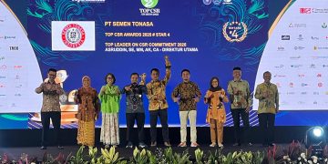 PT Semen Tonasa Meraih TOP CSR Awards 2025 Dengan Level Sangat Baik