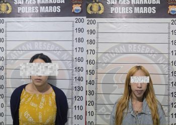 Polres Maros Tangkap Dua Pria Usai Transaksi Sabu Melalui Sosmed