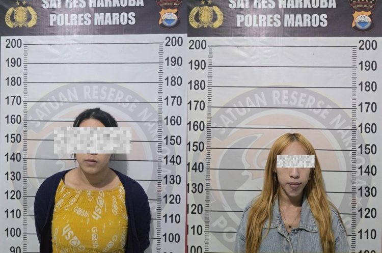 Polres Maros Tangkap Dua Pria Usai Transaksi Sabu Melalui Sosmed