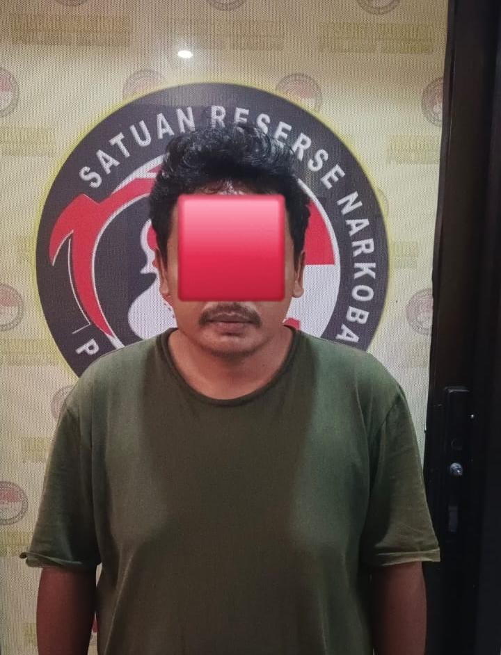 Polres Maros Tangkap Pria Asal Pangkep Usai Beli Narkotika Jenis Shabu di Maros