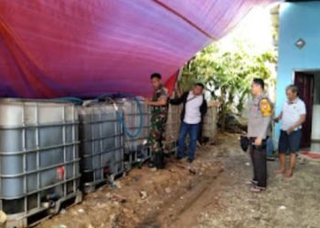 Penggerebekan Penimbunan Solar Subsidi di Maros, TNI-Polri Temukan Ribuan Liter BBM Ilegal