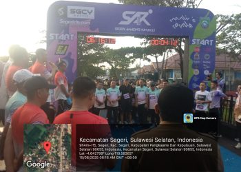 Segeri Amazing Run 2025″ Gaet 1000 Pelari, Bupati Pangkep: Ini Wujud Semangat Hidup Sehat dan Persatuan Warga