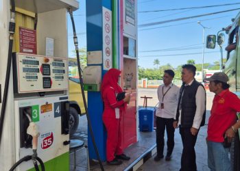 Sat Reskrim Polres Maros Lakukan Pengawasan dan Pemantauan SPBU di Kabupaten Maros