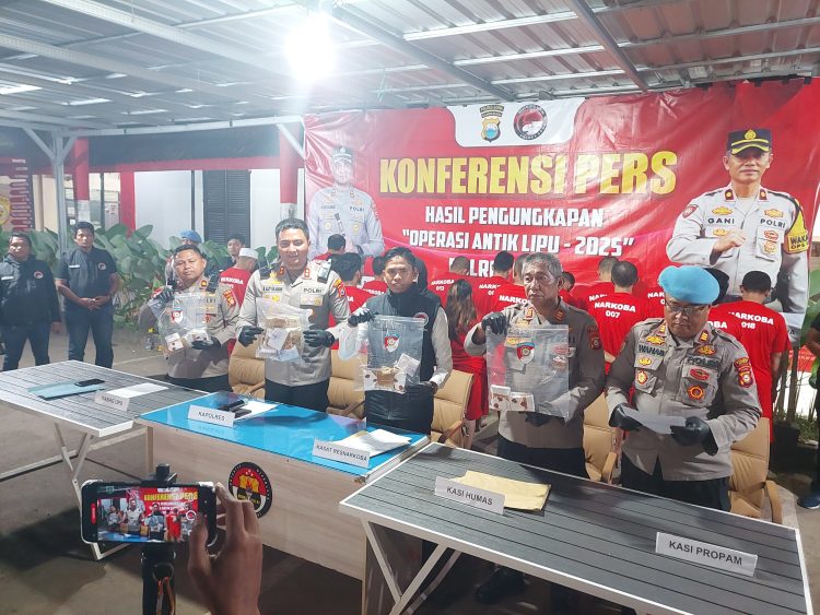 Polres Gowa Ungkap 29 Kasus Narkoba dalam Operasi Antik Lipu 2025, Raih Peringkat Kedua se-Sulsel