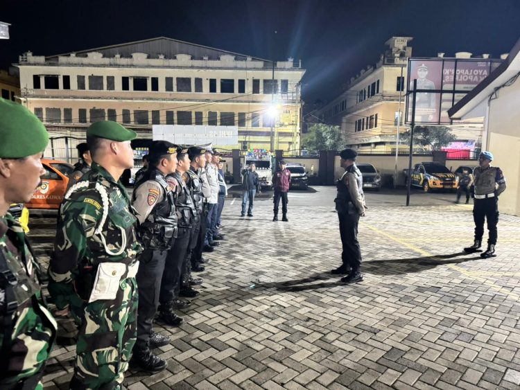 Polres Gowa Gelar Patroli Gabungan Dalam Rangka Cipta Kondisi