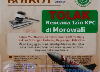 Dukung Fatwa MUI, FORBES Morowali Tolak Kehadiran KFC dan McDonald’s