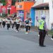 Polres Maros Libatkan Puluhan Personel Kawal Even Maros Marathon 2025