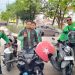 Polantas Menyapa, Unit Dikyasa Sat Lantas Polres Maros Sosialisasi Ke Komunitas Ojol