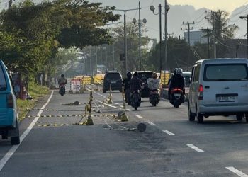 Kurangnya Rambu Keselamatan di Proyek Jembatan Pute Maros Dikecam, Warga Ancam Gelar Aksi