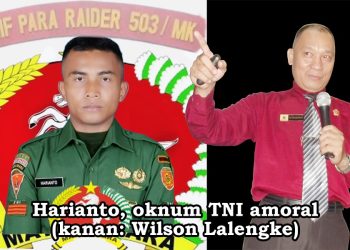 Abaikan Biaya Pendidikan Anak Kandung, Anggota TNI Batalyon 503 Mayangkara, Harianto, Dinilai Tidak Bermoral
