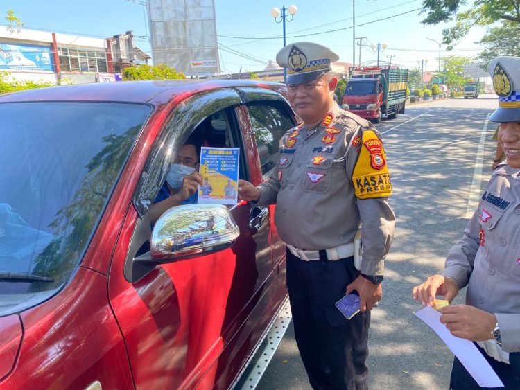 Operasi Patuh Pallawa Berakhir, Polres Maros Tilang Ratusan Pelanggar