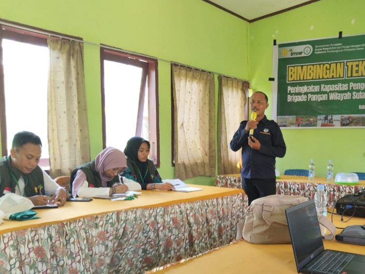Kementan Gelar Bimtek untuk Perkuat Brigade Swasembada Pangan Pemuda Tani Gowa