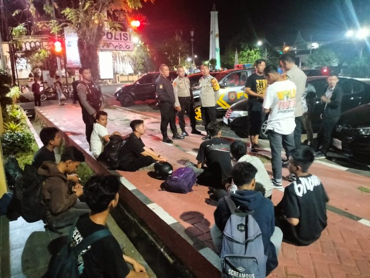 Patroli Perintis Presisi dan Unit Reskrim Polres Maros Amankan Pelaku Perampasan Motor