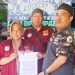 Sekum DPD LIPAN Sulawesi Selatan serahkan KTA Anggota Devisi Hukum di Bilopa.