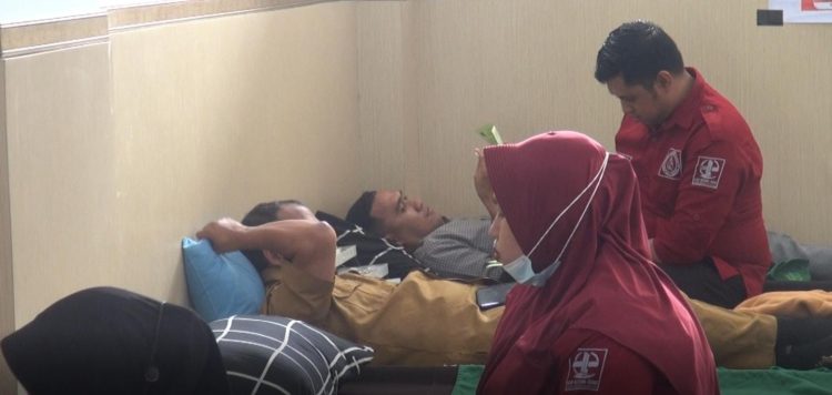 Pemkab Pangkep Gelar Donor Darah Peringati HUT ke-80 RI