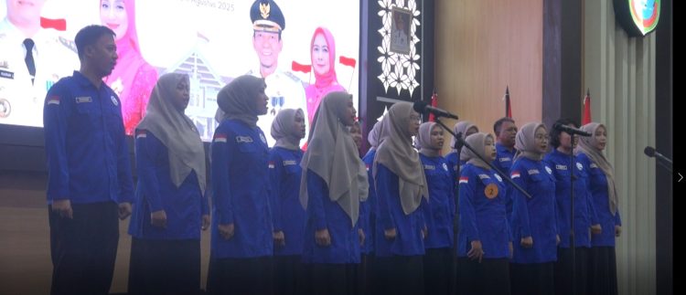 Lomba Paduan Suara Antar OPD Meriahkan HUT ke-80 RI di Pangkep
