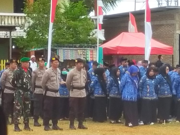 Pemerintah Kecamatan Pangkajene Gelar Upacara HUT ke-80 RI