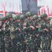 Dansatgas Yonif 763/SBA Hadiri Upacara HUT ke-80 RI di Kabupaten Maybrat, Wujud Sinergi TNI dan Masyarakat
