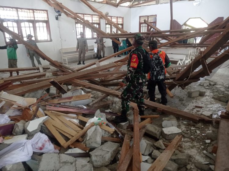 Gempa Guncang Poso, Kodim 1307/Poso Gerak Cepat Beri Pertolongan