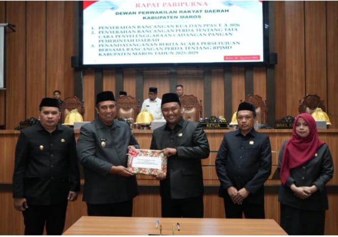 DPRD Maros Gelar Rapat Paripurna, Tiga Agenda Strategis Jadi Pembahasan