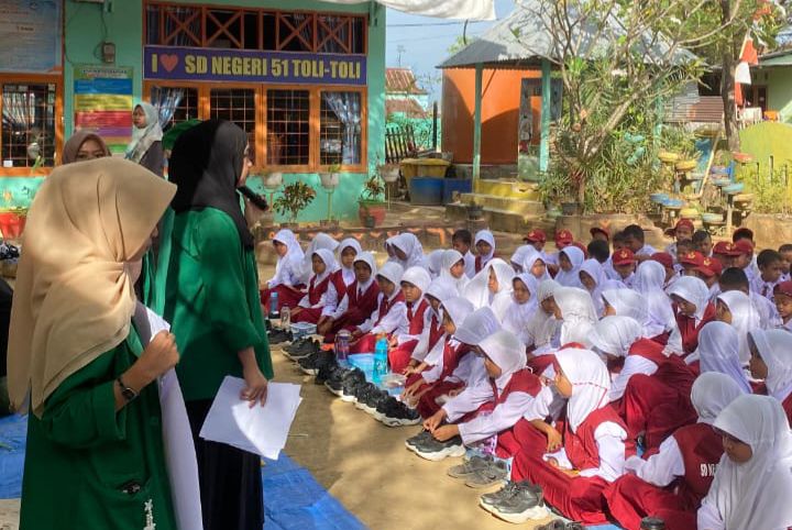 Mahasiswa KKN UIN Alauddin Edukasi Cegah Stunting di SD Negeri 51 Toli-Toli