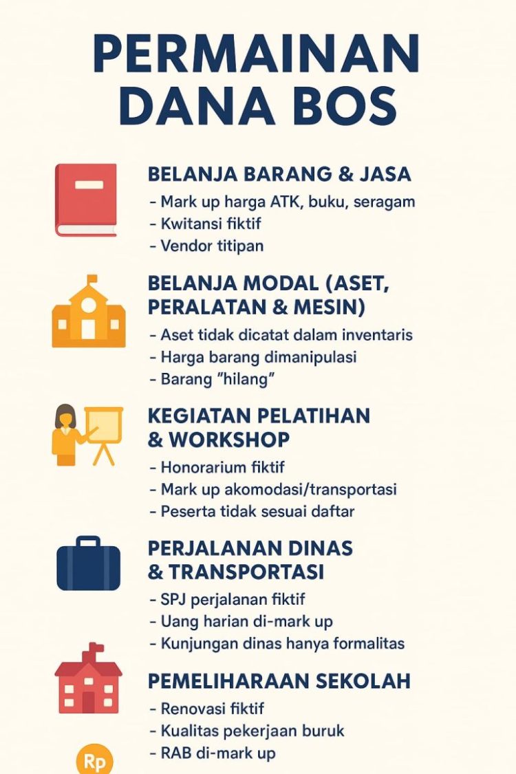 Dugaan Penyimpangan Dana BOS, Sejumlah Sekolah di Sulsel Masih Hadapi Fasilitas Memprihatinkan