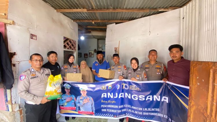 Ditlantas Polda Sulsel Gelar Anjangsana dalam Rangka HUT Lalu Lintas ke-70