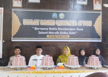 Pembukaan Diklat Rohis Qurrota A’yun, Bersama Rohis Membangun Jiwa Islami Meraih Ridha Ilahi