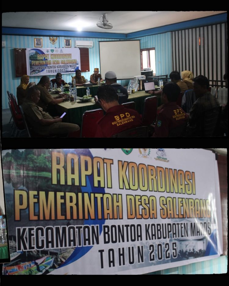 Pemdes Salenrang Gelar Rakor Tindak Lanjut LHP BPK Sulsel