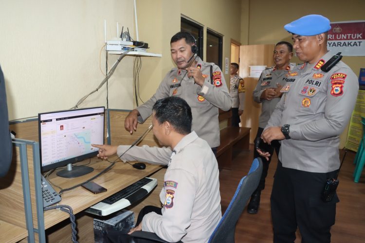 Wakapolres Maros Atensi Pelayanan 110, Maksimal Layani Aduan Masyarakat