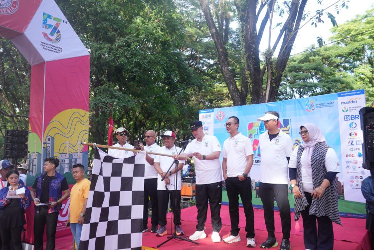 Fun Walk PT Semen Tonasa, Dipadati Peserta