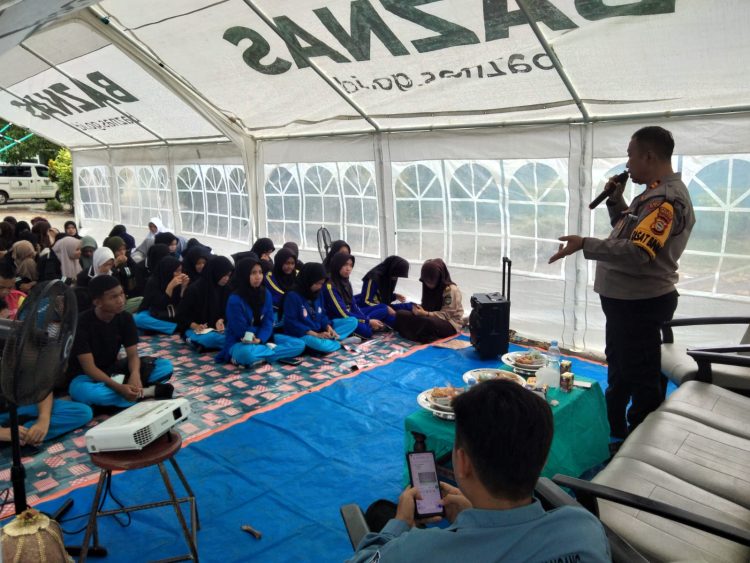 Pelajar SMAN 3 Maros Antusias Ikuti Penyuluhan Tertib Berlalu Lintas dari Polres Maros