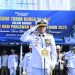 Kasal Pimpin Peringatan Hari Pahlawan Dari Atas KRI Brawijaya-320, di Perairan Teluk Jakarta