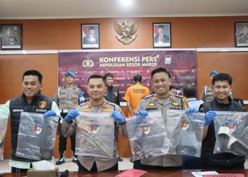 Polres Maros Ungkap Motif Asmara di Balik Pembunuhan Wanita di Bantimurung