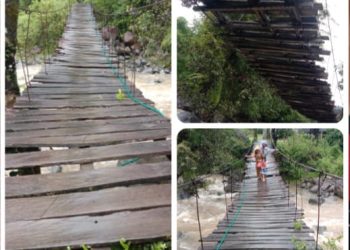 Jembatan Gantung Dusun Bonto-Bonto Kian Rapuh, Pemerintah Kabupaten Maros Diminta Bertindak Cepat