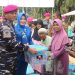 Danpasmar 1 Dampingi Pangkormar Tinjau Prajurit Yang Terdampak Banjir Bandang