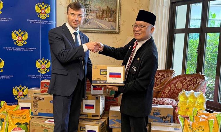 SPASIBO: Rusia Salurkan Bantuan Kemanusiaan untuk Korban Banjir Bandang Sumatera