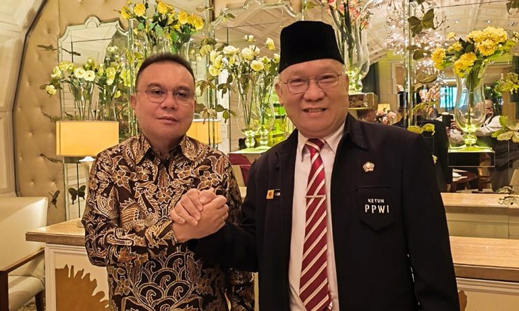 Ketum PPWI Gelar Pertemuan Silaturahmi dengan Wakil Ketua DPR RI, Prof. Sufmi Dasco Ahmad