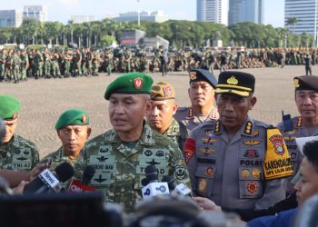 Ribuan Personel Siap Amankan Nataru, Apel Gabungan Digelar di Monas 