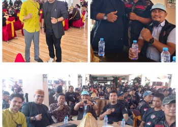 Pimpinan Umum Media Group Hadiri Peringatan Unniversary ke-22 Kiwal Garuda Hitam di Waterboom Grand Mall Mandai Maros