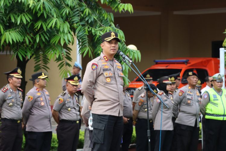 Kapolres Maros Atensi Jajaran Pedomani Aturan Baru KUHAP dan KUHP