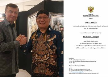 Wilson Lalengke Diundang Duta Besar Rusia untuk Buka Puasa Bersama di Kediaman Dubes