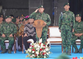 Kasad Hadiri Peringatan HUT ke-65 Kostrad di Cilodong