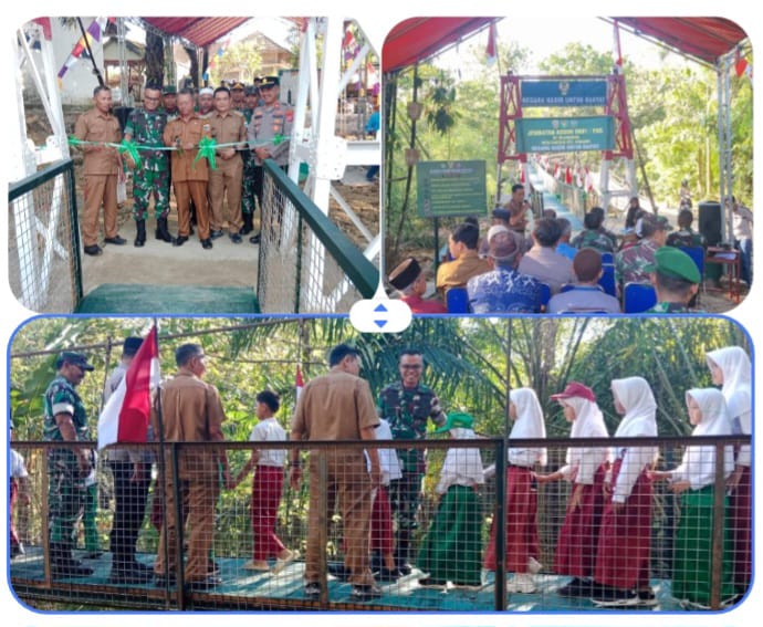 Penantian Panjang Berakhir, Jembatan Blengbeng Resmi Diresmikan DANDIM 0601/Pandeglang