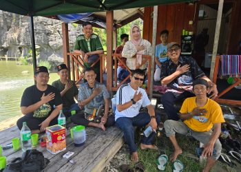 Menyatu dalam Alam, Ansor dan PMII Maros Eratkan Ukhuwah di Rumah Amure
