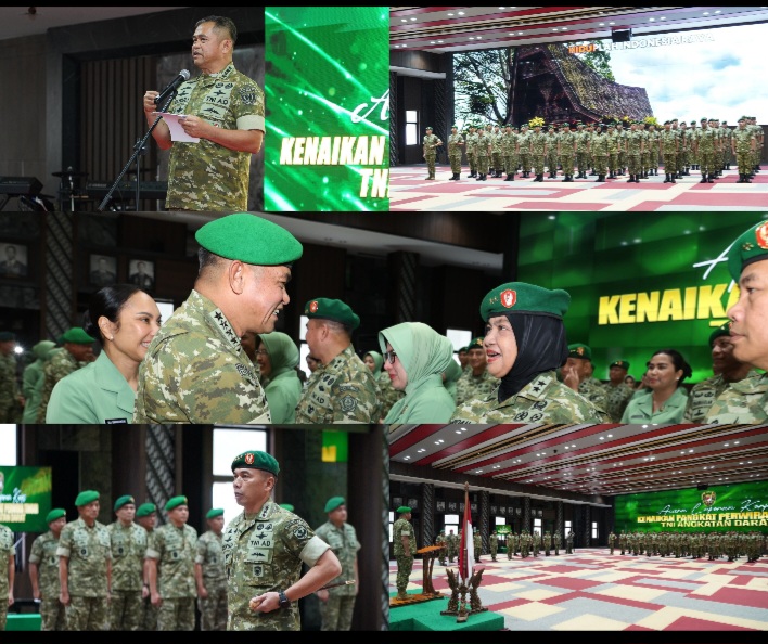 47 Pati TNI AD Naik Pangkat, Kasad Tekankan Kepemimpinan dan Adaptasi