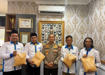 Polres Maros Serahkan Bantuan Bibit Jagung, Perkuat Kolaborasi Ketahanan Pangan Bersama IKA-PMII