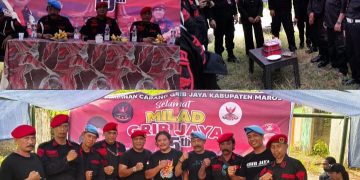 GRIB JAYA Rayakan Milad ke-15, DPC Maros Gelar Peringatan Sederhana Penuh Makna
