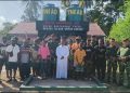 Satgas Yonif 123/Rajawali Bangun Sumur Bor di Gereja Katolik Paroki Hati Kudus Yesus Agham, Bantu Akses Air Bersih Warga Mappi
